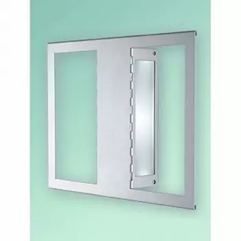 Настенный светильник IP44 Vitaluce LR0021К/У алюм. стекло матовое 1xR7S