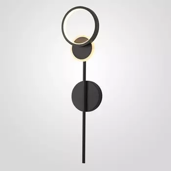 Настенный светильник с пультом светодиодный Zingy A Black ImperiumLoft Zingy01 (Умный дом, WiFi)