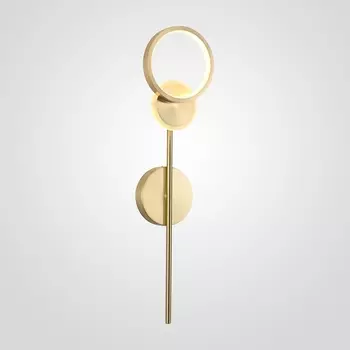 Настенный светильник с пультом светодиодный Zingy A Brass ImperiumLoft Zingy01 (Умный дом, WiFi)