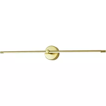 Настенный светодиодный светильник Escada Focus 10289/1LED Gold 10Вт, металл/силикон, золото