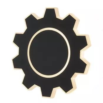 Настенный светодиодный светильник Gear M LED черный (MRL 1095) (Elektrostandard)