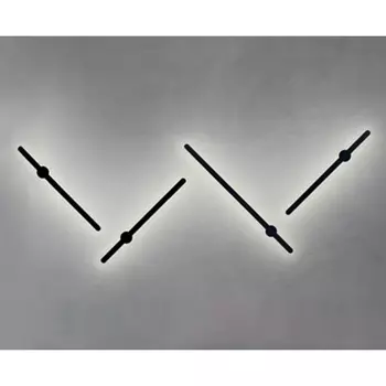 Настенный светодиодный светильник Italline IT08-8020 black