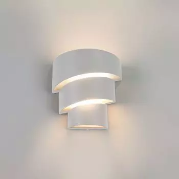 Настенный светодиодный светильник уличный 1535 белый Elektrostandard Helix TECHNO LED