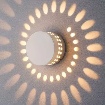 Настенный светодиодный светильник уличный 1585 белый Elektrostandard Arkada TECHNO LED