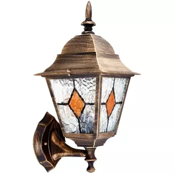 Настенный уличный фонарь IP44 под старину Arte Lamp Madrid A1541AL-1BN