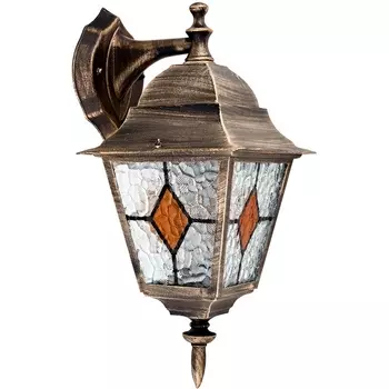 Настенный уличный фонарь IP44 под старину Arte Lamp Madrid A1542AL-1BN
