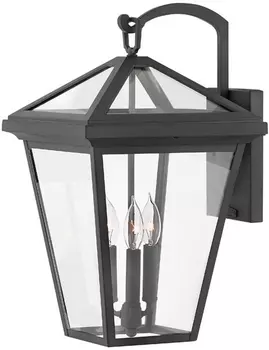 Настенный уличный фонарь IP44 Hinkley Alford Place QN-ALFORD-PLACE2-L-MB