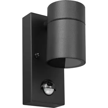Настенный уличный светильник IP54 с датчиком движения Arte Lamp A3322AL-1BK