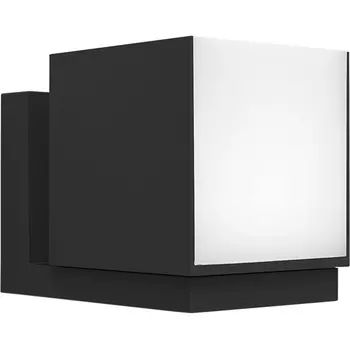 Настенный уличный IP54 LED светильник Arte Lamp A5193AL-1BK форма куба