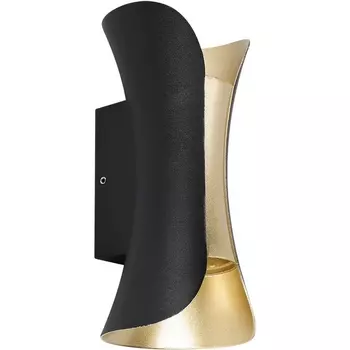 Настенный уличный IP54 LED светильник Arte Lamp Alba A6405AL-2BK