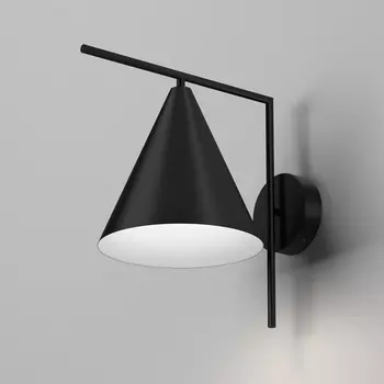 Настенный уличный IP54 LED светильник Elektrostandard Bevel 35184/D черный