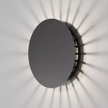 Настенный уличный IP54 LED светильник Elektrostandard Firenze 35178/D черный