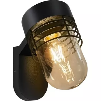 Настенный уличный светильник Novotech Cayen 370973 STREET черный IP54 E27 max 25W 220V