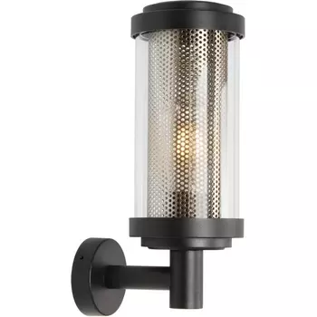 Настенный уличный светильник Novotech Matrix 370969 STREET черный IP54 E27 max 25W 220V