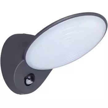 Настенный уличный светильник с датчиком движения и освещенности Oasis Light Sidney Led W1896-Pir-3K