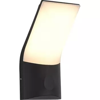 Настенный уличный светильник IP54 ST Luce Bright SL9543.701.01 темно-серый/белый LED 1*10W