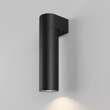 Настенный уличный светильник IP54 светодиодный Elektrostandard Nork 35187/D черный