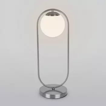 Настольная лампа 01138/1 хром Eurosvet Ringo в форме шара