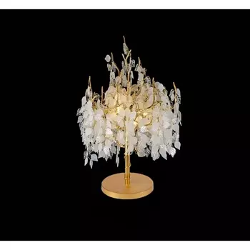 Настольная лампа с подвесками (ветки) Alfa Light F0124-17