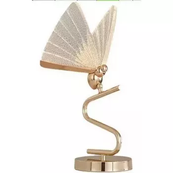 Настольная лампа светодиодная с бабочками Alfa Light F0224-10