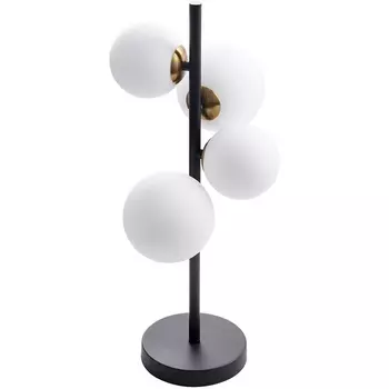 Настольная лампа Arte Lamp Gemini A2243LT-4BK (плафоны шарики)