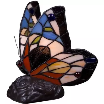 Настольная лампа с бабочками Velante 804 804-804-01