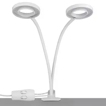 Настольная лампа для растений светодиодная с таймером и выключателем ULT-P35-15W/SPLE/TM IP40 Uniel WHITE