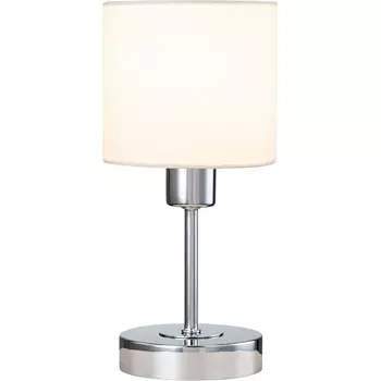 Настольная лампа Escada Denver 1109/1 E14*40W Chrome/Beige