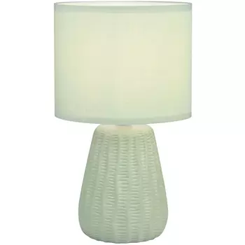 Настольная лампа Escada Hellas 10202/L Green 1х40Вт Е14, керамика/ткань, зеленый
