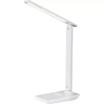 Настольная лампа складываемая Escada Kale 10242/1LED с подставкой для телефона 4Вт, 3000/4000/6000K, пластик, белый