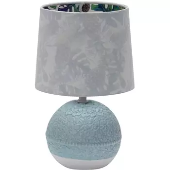 Настольная лампа Escada Nymph 10169/L Blue 1х40Вт Е14, керамика/ткань, голубой