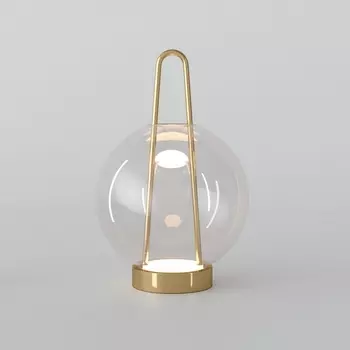 Настольная лампа светодиодная Eurosvet Frasco 80507/1 латунь