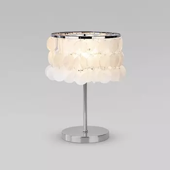 Настольная лампа Eurosvet Sandra 208101 хром/перламутр