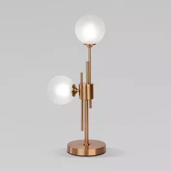 Настольная лампа Eurosvet Volver 01383/2 латунь шарики