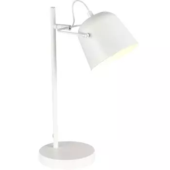 Настольная лампа Evoluce Blank Белый/Белый E27 1*40W