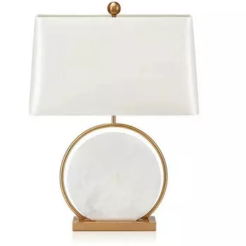 Настольная лампа Kink Light Элин 07709-T,01-20(01) белый/бронза E27 1*40W