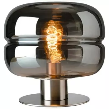 Настольная лампа Kink Light Лаваль 07720-T,02(16) хром/серый E27 1*40W