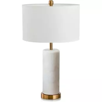 Настольная лампа Kink Light Тайла 07700-2T,01-20(01) белый/бронза E27 1*40W