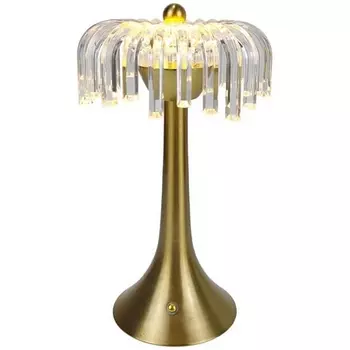 Настольная лампа светодиодная с зарядкой от USB L'Arte Luce Minteso L64231.70 bronze