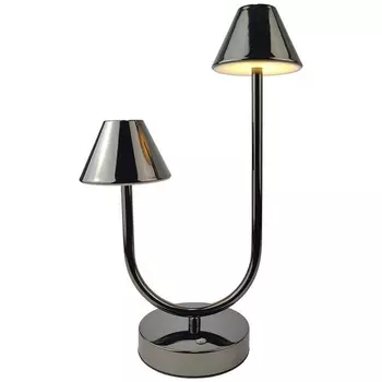 Настольная лампа светодиодная с зарядкой от USB L'Arte Luce Pondera L65131.09 pearl black
