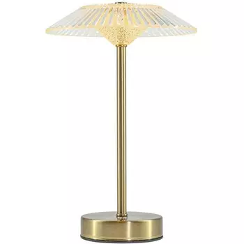 Настольная лампа светодиодная с зарядкой от USB L'Arte Luce Spello L64332.70 bronze