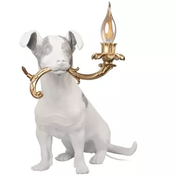 Настольная лампа Loft It Dog 10312 Grey с животными