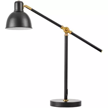 Настольная лампа Lumina Deco Zula LDT 7736-1 BK+MD