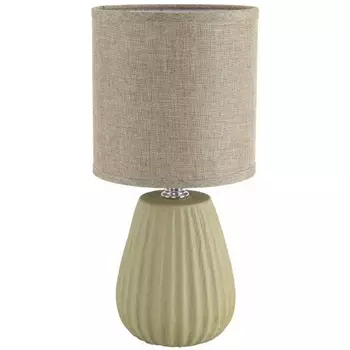 Настольная лампа Lumion Asela 8160/1T бежевый, керамика/текстиль E14 1*40W 220V