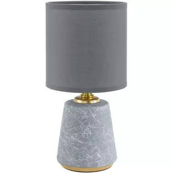 Настольная лампа Lumion Giata 8168/1T серый, керамика/текстиль E14 1*40W 220V