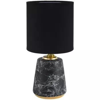 Настольная лампа Lumion Giata 8170/1T черный, керамика/текстиль E14 1*40W 220V