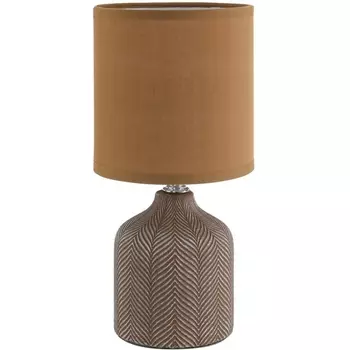 Настольная лампа Lumion Inina 8175/1T коричневый, керамика/текстиль E14 1*40W 220V