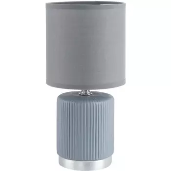Настольная лампа Lumion Kaisa 8177/1T серый, керамика/текстиль E14 1*40W 220V