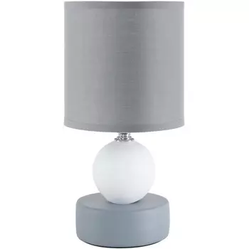 Настольная лампа Lumion Lalana 8181/1T серый, керамика/текстиль E14 1*40W 220V в форме шара