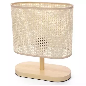Настольная лампа Lumion Maderana 8201/1T бежевый, дерево/текстиль E27 1*60W 220V